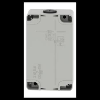  Boite vide grise non perc�e 