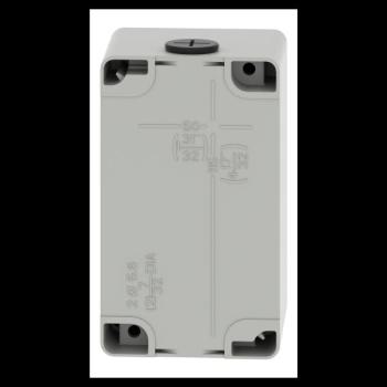  Boite vide grise 3 trous 22mm 