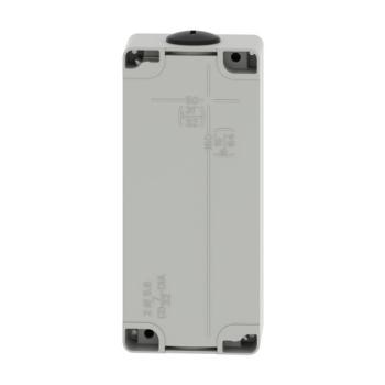  Boite vide grise 3 trous 22mm 