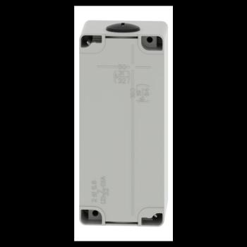  Boite vide grise non perc�e 