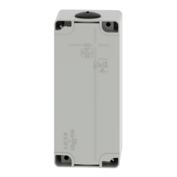 Boite vide grise 6 trous 22mm 