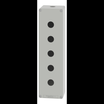  Boite vide grise 5 trous 22mm 