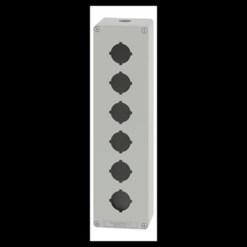  Boite vide grise 6 trous 30mm 