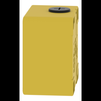  Boitier vide jaune non perc 