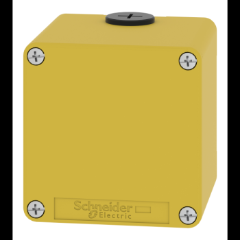  Boitier vide jaune non perc 