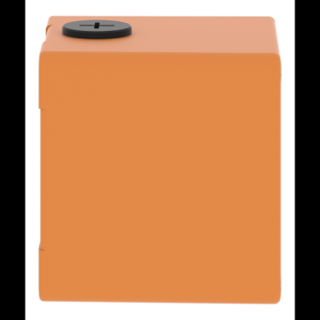 Boite vide orange 1 trou 30mm 