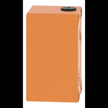  Boite vide orange 2 trous 22mm 