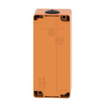  Boite vide orange 3 trous 22mm 