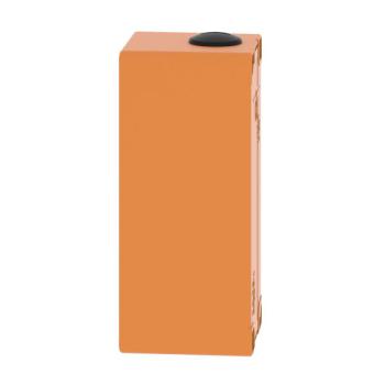  Boite vide orange 3 trous 22mm 