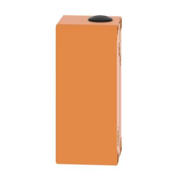  Boite vide orange 4 trous 22mm 