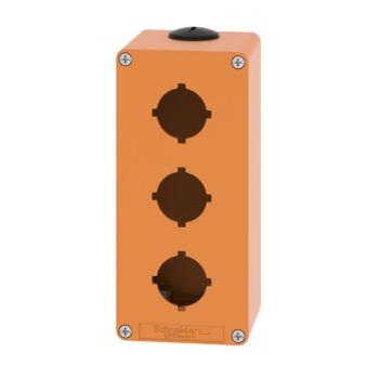  Boite vide orange 3 trous 30mm 