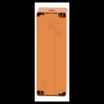  Boite vide orange 6 trous 22mm 