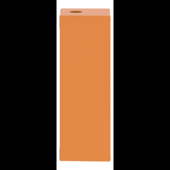  Boite vide orange 6 trous 22mm 