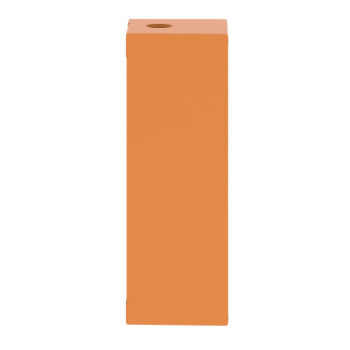  Boite vide orange 4 trous 30mm 