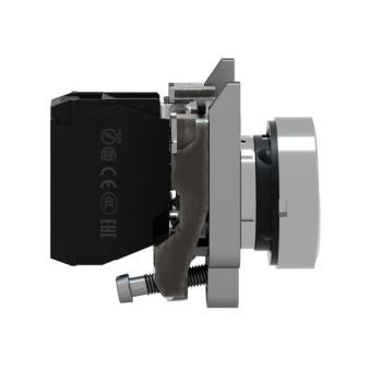  BOUTON POUSSOIR BLANC AFF 