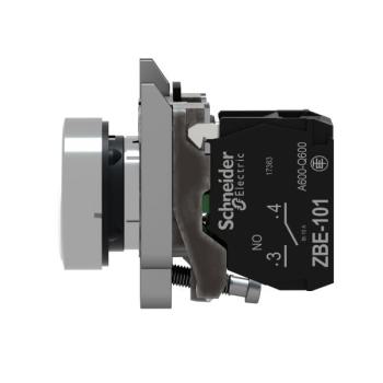  BOUTON POUSSOIR BLANC AFF 