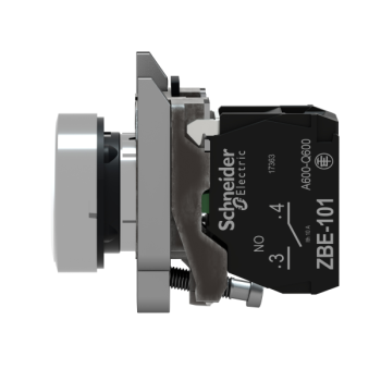  BOUTON POUSSOIR BLANC AFF 