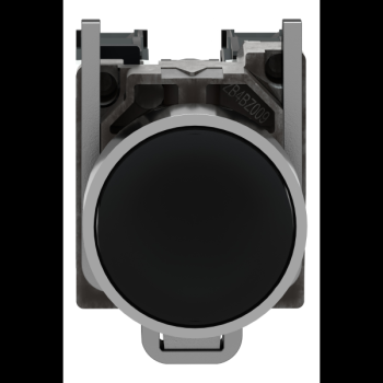  BOUTON POUSSOIR, NOIR, 1N 