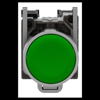  BOUTON POUSSOIR VERT AFFL 