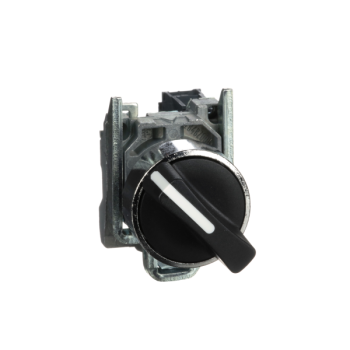  BOUTON TOURNANT NOIR DIAM 