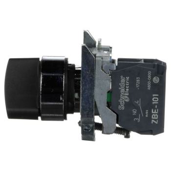  BOUTON TOURNANT NOIR DIAM 