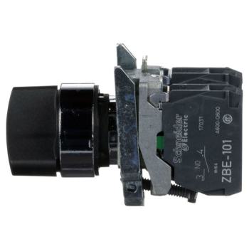  BOUTON TOURNANT NOIR DIAM 