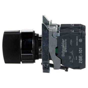  BOUTON TOURNANT NOIR DIAM 