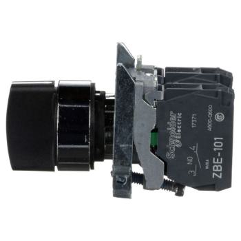  BOUTON TOURNANT NOIR DIAM 