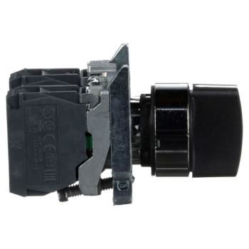  BOUTON TOURNANT NOIR DIAM 