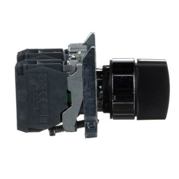  BOUTON TOURNANT NOIR DIAM 