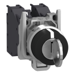  BOUTON TOURNANT NOIR DIAM 