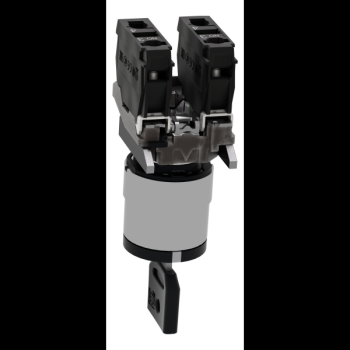  BOUTON TOURNANT NOIR DIAM 