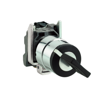  BOUTON TOURNANT NOIR DIAM 