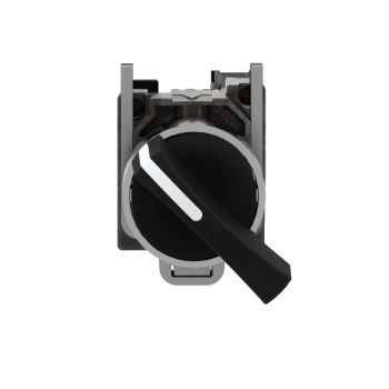  BOUTON TOURNANT NOIR DIAM 