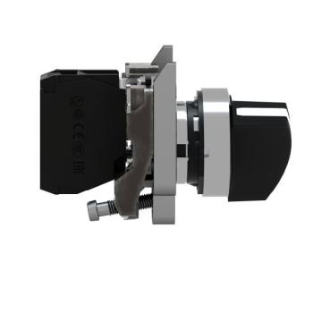  BOUTON TOURNANT NOIR DIAM 