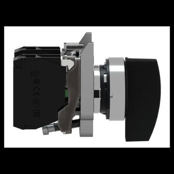  BOUTON TOURNANT NOIR DIAM 