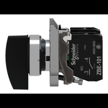  BOUTON TOURNANT NOIR DIAM 