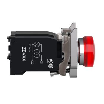  Voyant lumineux rouge 120V 
