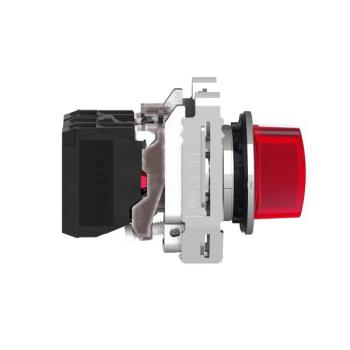  BT lum flush rouge 1O+1F 24V 