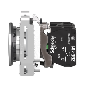  BP lum flush blanc 1O+1F 230V 