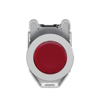  BP lum flush rouge 1O+1F 24V 