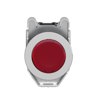  BP lum flush rouge 1O+1F 24V 