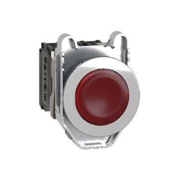  BP lum flush rouge 1O+1F 110V 