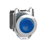  BP lum flush bleu 1O+1F 24V 