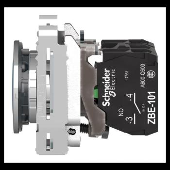  BP lum flush bleu 1O+1F 24V 