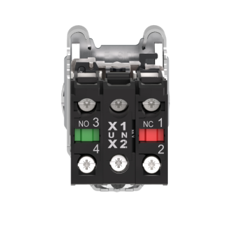  BP lum flush bleu 1O+1F 230V 