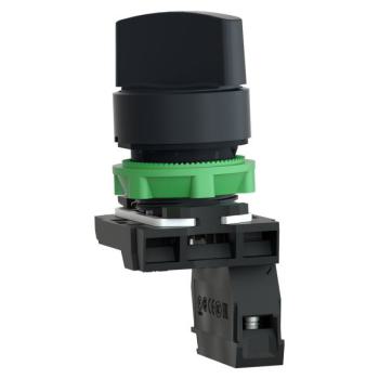  BOUTON TOURNANT NOIR DIAM 