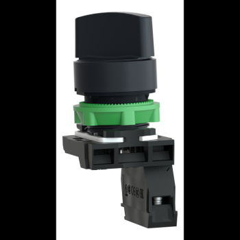  BOUTON TOURNANT NOIR DIAM 