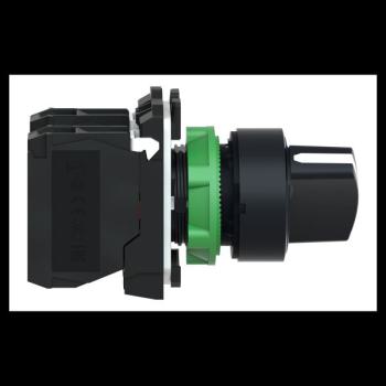  BOUTON TOURNANT NOIR DIAM 