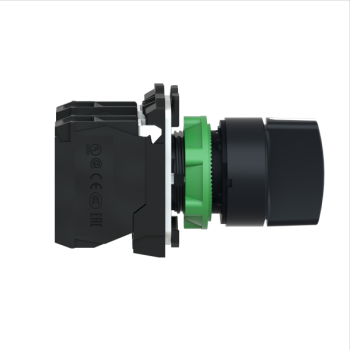  BOUTON TOURNANT NOIR DIAM 